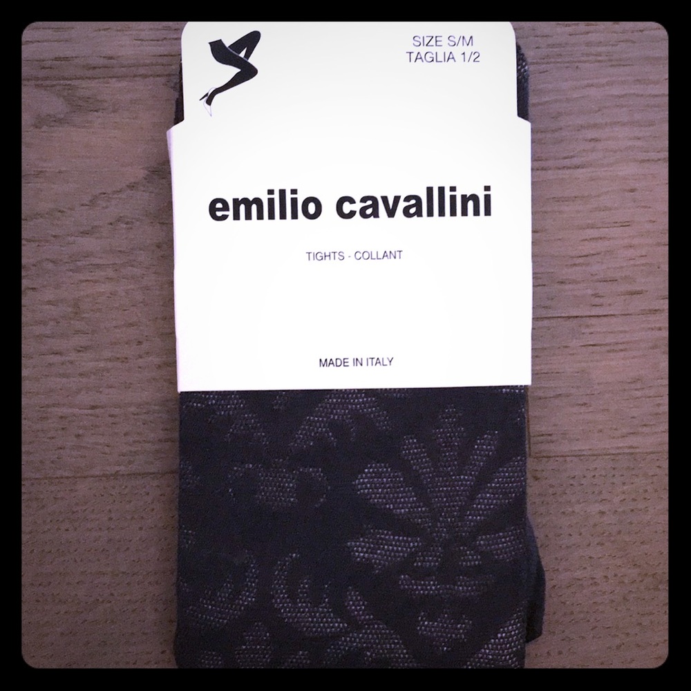NWT - Emilio Cavallini tights